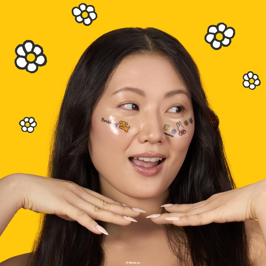The Crème Shop Miffy cute patch design adds delight to your routine