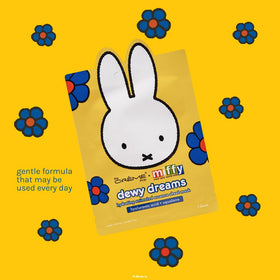 The Crème Shop Miffy Dewy Dreams packaging features a playful Miffy character.