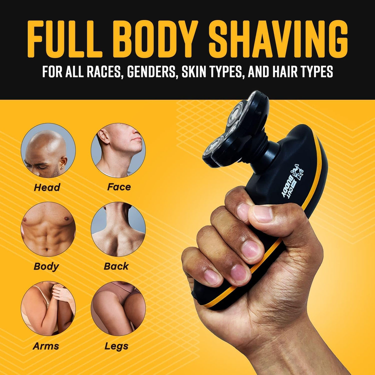 The Cut Buddy ergonomic design supports comfortable handling.