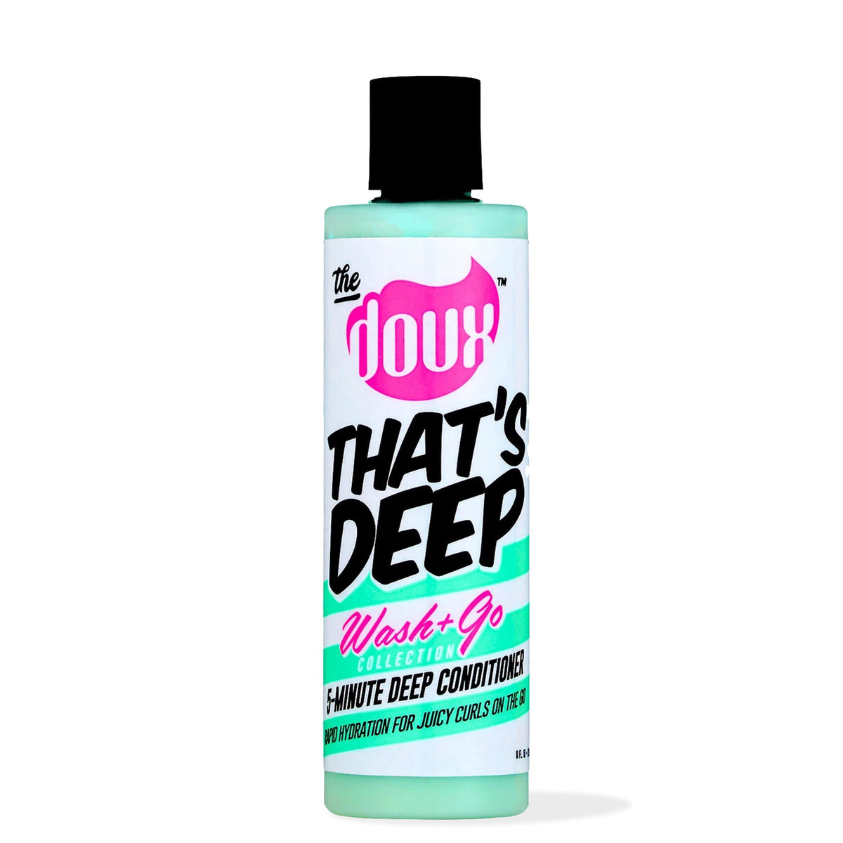 The Doux That's Deep conditioner jar for fast moisture boost.