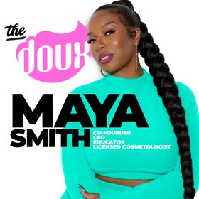 The Doux tea tree-scented conditioner for refreshing scalp and hydrated strands.