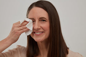 The Eye Doctor eco-friendly packaging photo highlights recyclable materials.