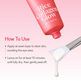 The Face Shop Pink Collagen Wrapping Mask uses vegan PDRN from aloe for hydration.