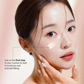 The Face Shop Pomegranate & Collagen Eye Cream with pomegranate imagery signals nourishing formula.