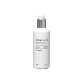 The Face Shop White Seed Brightening Lotion bottle for hydrating, even-toned skin