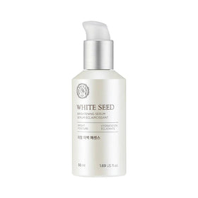 The Face Shop Whiteseed Brightening Serum bottle boosts radiance and hydration