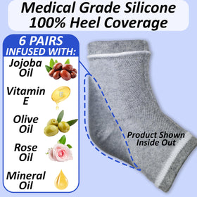 The Foot Medic soft cotton blend socks emphasizing comfort and care