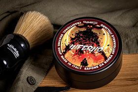 Cold-weather shaving scene with smoky notes for confident mornings.