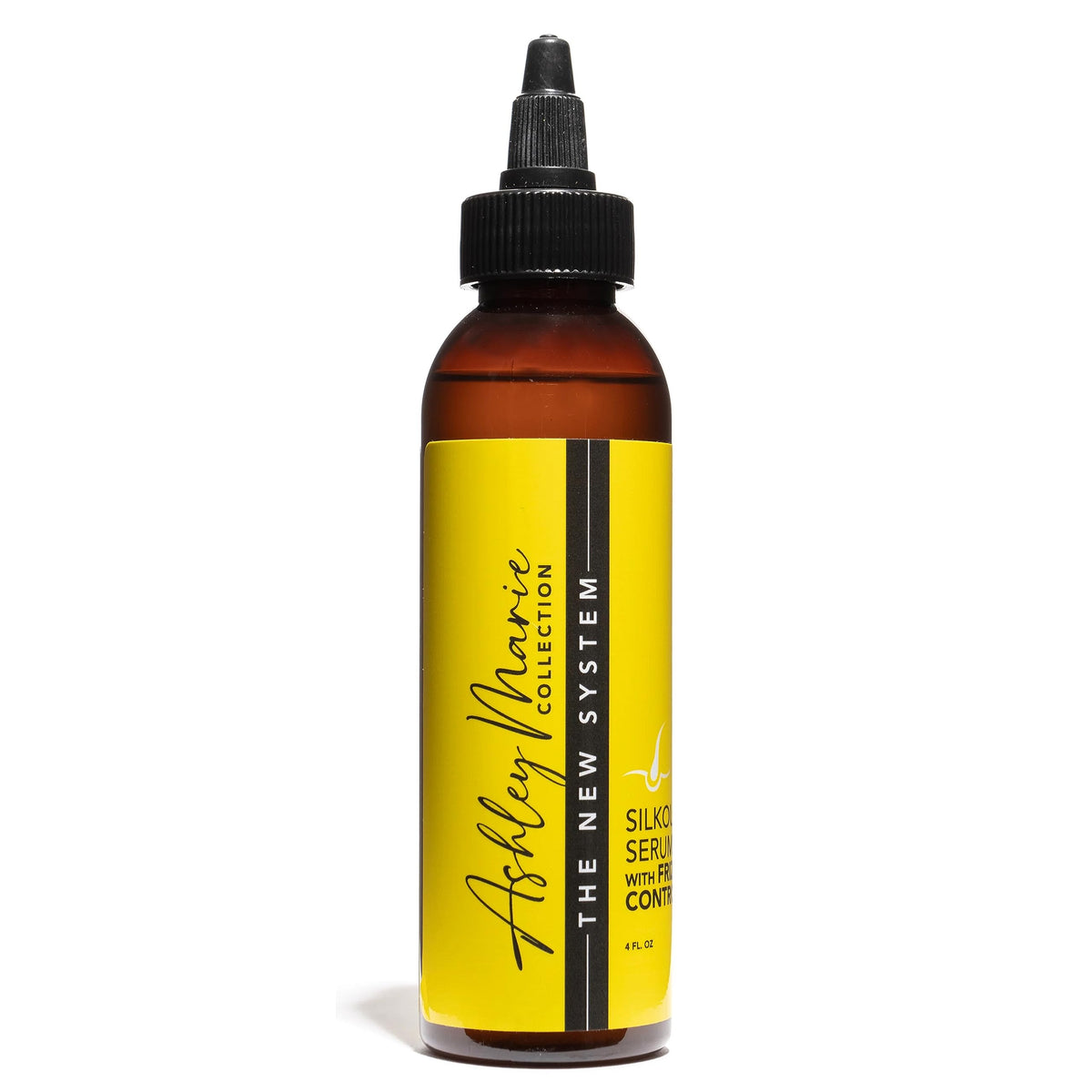 The Hair Diagram Silk Out Serum on damp hair for smooth ends.