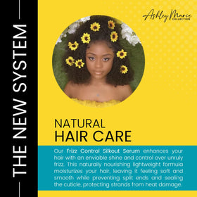 Ashley Marie Silkout Serum provides heat protection while maintaining color vibrancy.