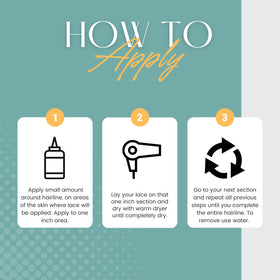 The Hair Diagram Bold Hold Liquid Gold alcohol-free formulation for gentle wear.
