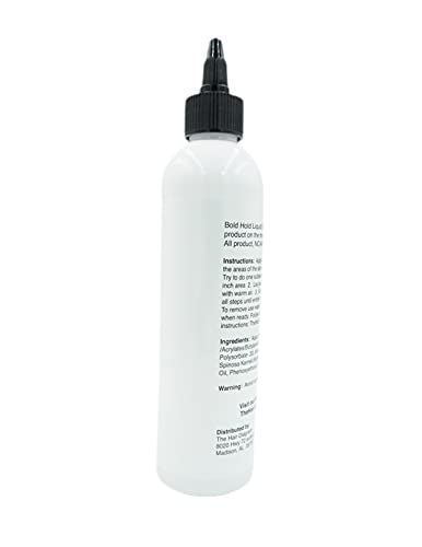 The Hair Diagram Bold Hold Liquid Gold skin-friendly formula for sensitive skin.