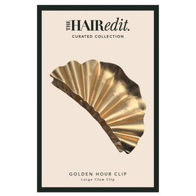 The Hair Edit Golden Hour clip close-up showing secure grip for updos.