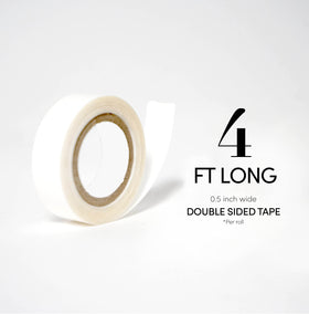 The Hair Shop flexible band tape-in adhesive contours comfortably on skin