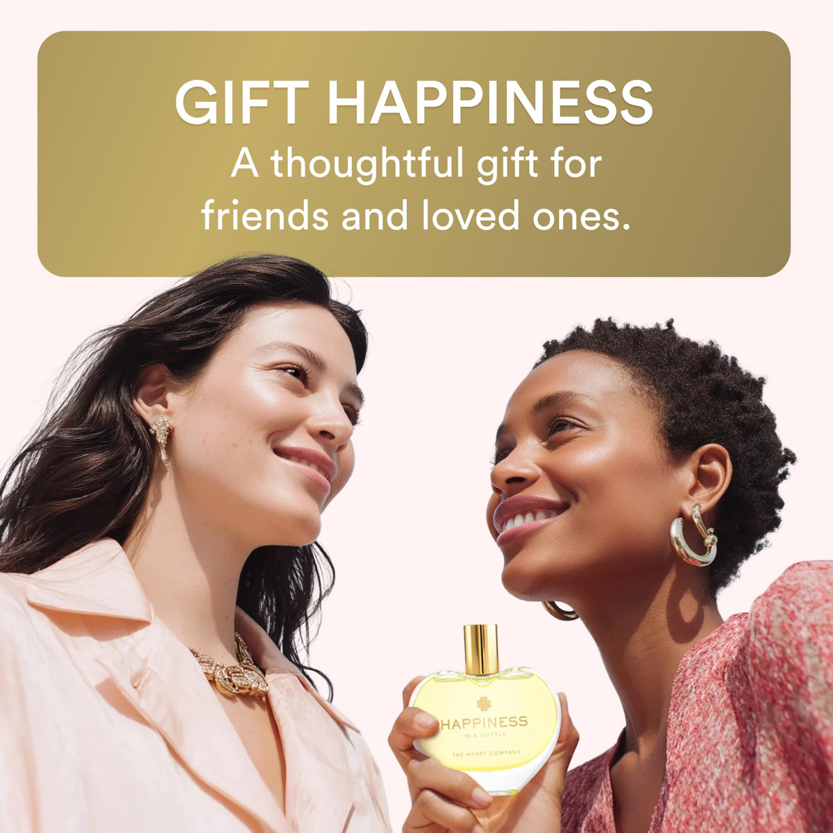 The Heart Company Happiness amber musk vanilla base delivers warmth and depth