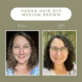 The Henna Guys henna dye bowl with applicator for precise color.