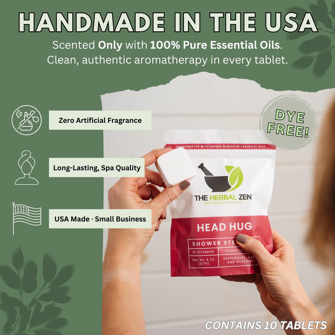 The Herbal Zen Head Hug steamers gift-ready pack signals a thoughtful present.