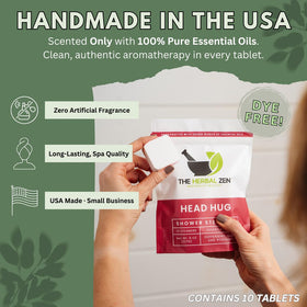 The Herbal Zen Head Hug steamers gift-ready pack signals a thoughtful present.