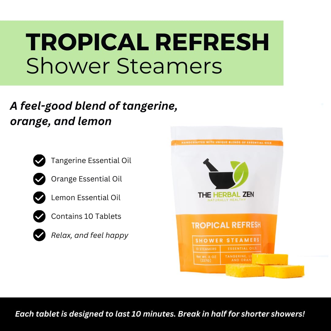 The Herbal Zen Lemon Orange Tangerine blend for daily citrus aromatherapy