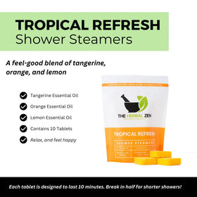 The Herbal Zen Lemon Orange Tangerine blend for daily citrus aromatherapy