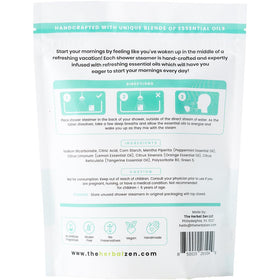 The Herbal Zen Morning Citrus Mint steamers 10-pack for holidays.