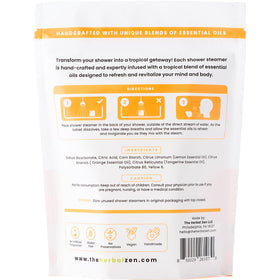 The Herbal Zen Tropical Citrus scent evokes a spa-like at-home ritual