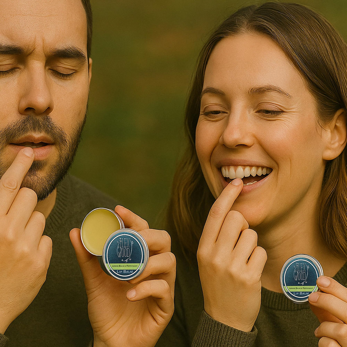 The Ilex Wood cruelty-free and palm-oil-free badge