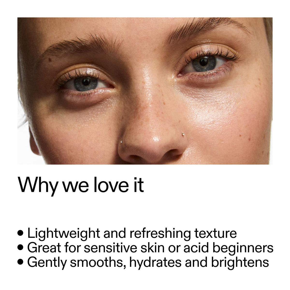 The INKEY List PHA Toner label close-up showing 3% PHA and 3% Niacinamide benefits.