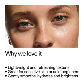 The INKEY List PHA Toner label close-up showing 3% PHA and 3% Niacinamide benefits.