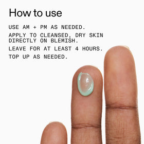 The INKEY List Succinic Acid Treatment after use shows balanced, hydrated skin