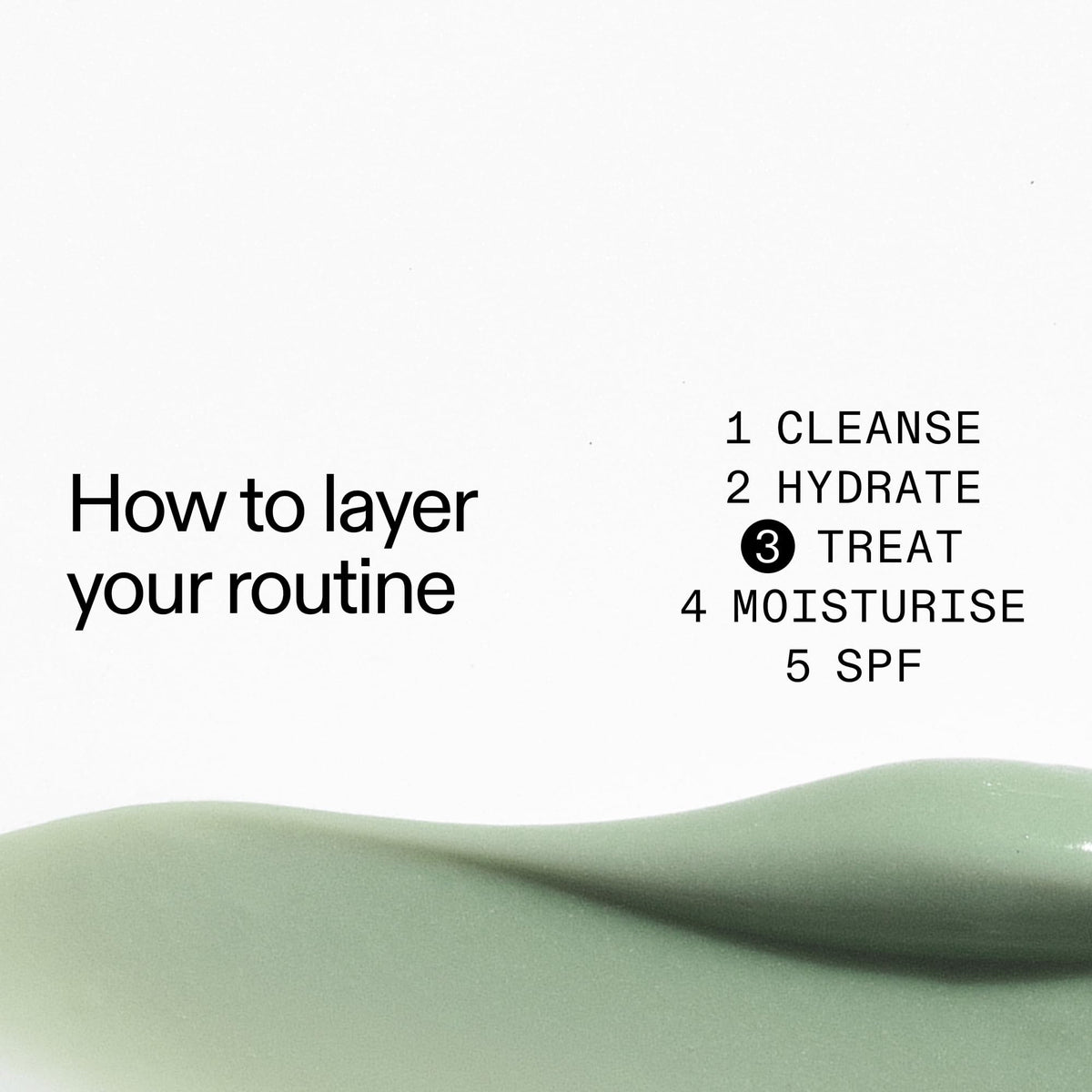 The INKEY List Succinic Acid Treatment creamy texture close-up, gentle and non-drying