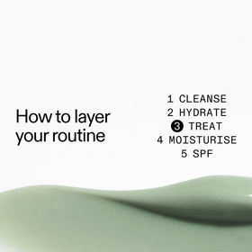 The INKEY List Succinic Acid Treatment creamy texture close-up, gentle and non-drying