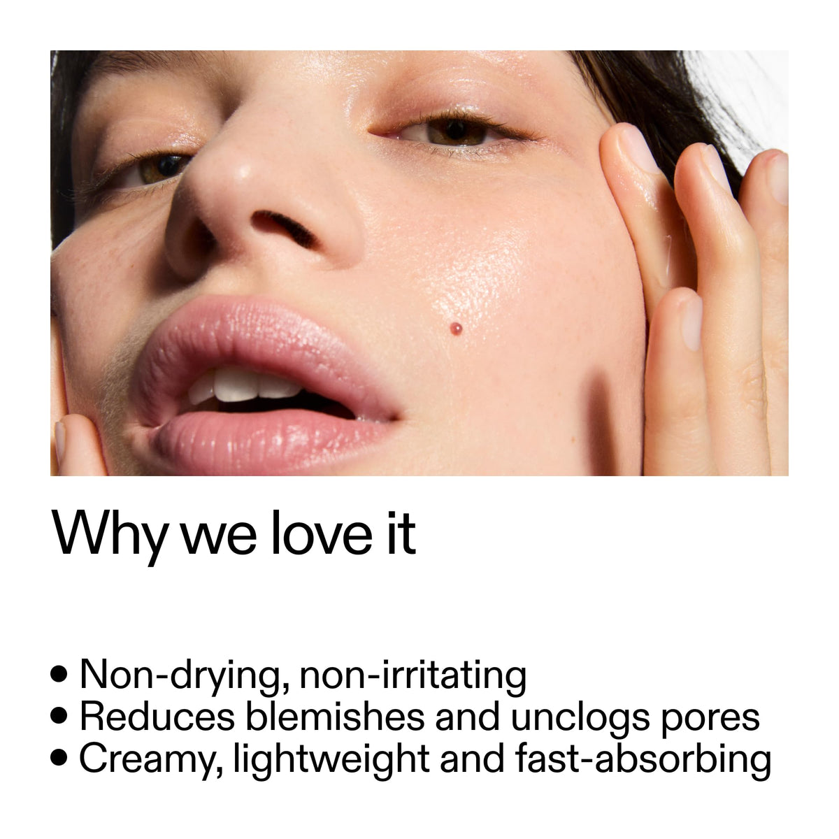 The INKEY List Succinic Acid Treatment ingredients highlight sulfur for clearer pores