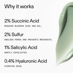 The INKEY List Succinic Acid Treatment packaging, compact for everyday use