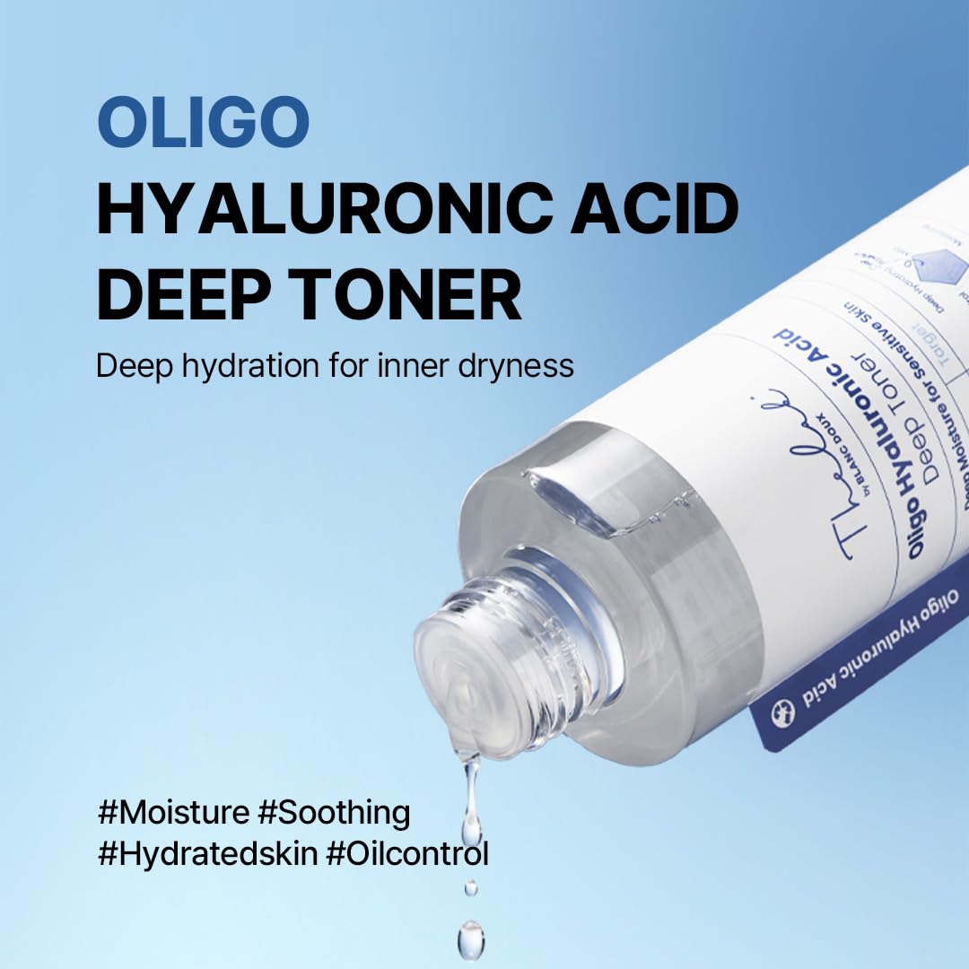 The Lab by Blanc Doux Oligo Toner pump action for easy daily use