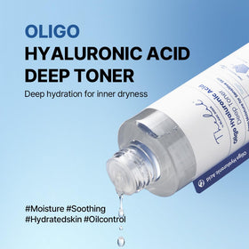 The Lab by Blanc Doux Oligo Toner pump action for easy daily use