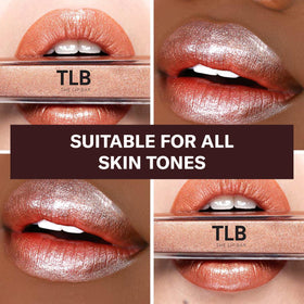 The Lip Bar gloss with argan oil provides moisture and smooth lips.