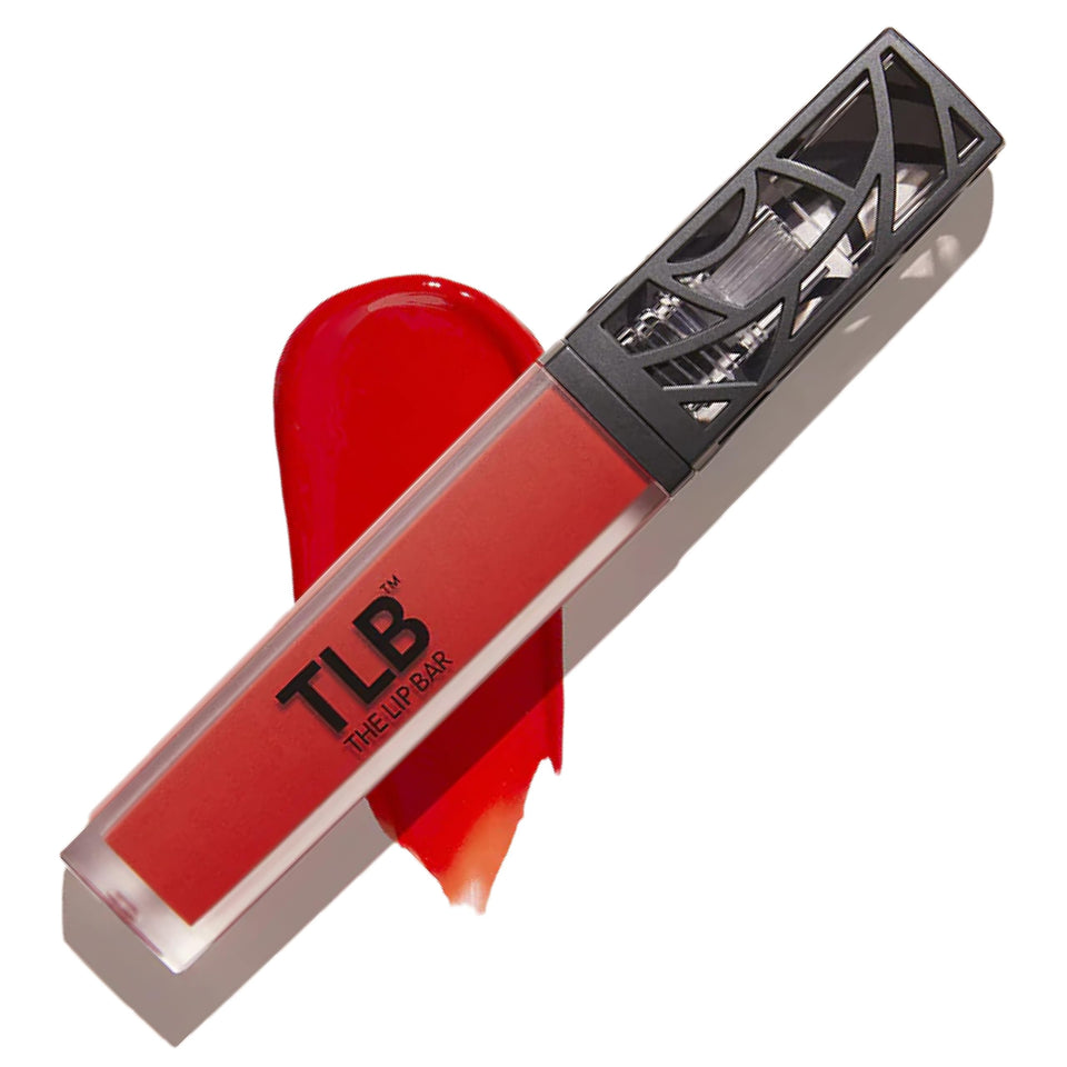 The Lip Bar Boy Trouble lipstick application with velvety matte finish and long wear.