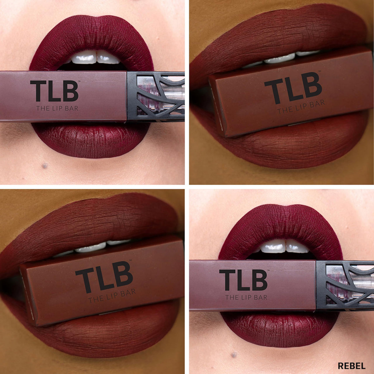 The Lip Bar ombre look adds dimension with darker shade.