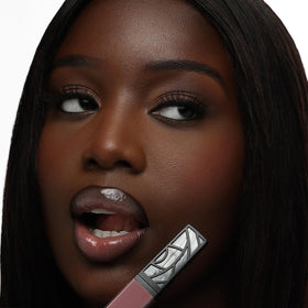 The Lip Bar Quiet Luxury applicator close-up for precise, even color application.