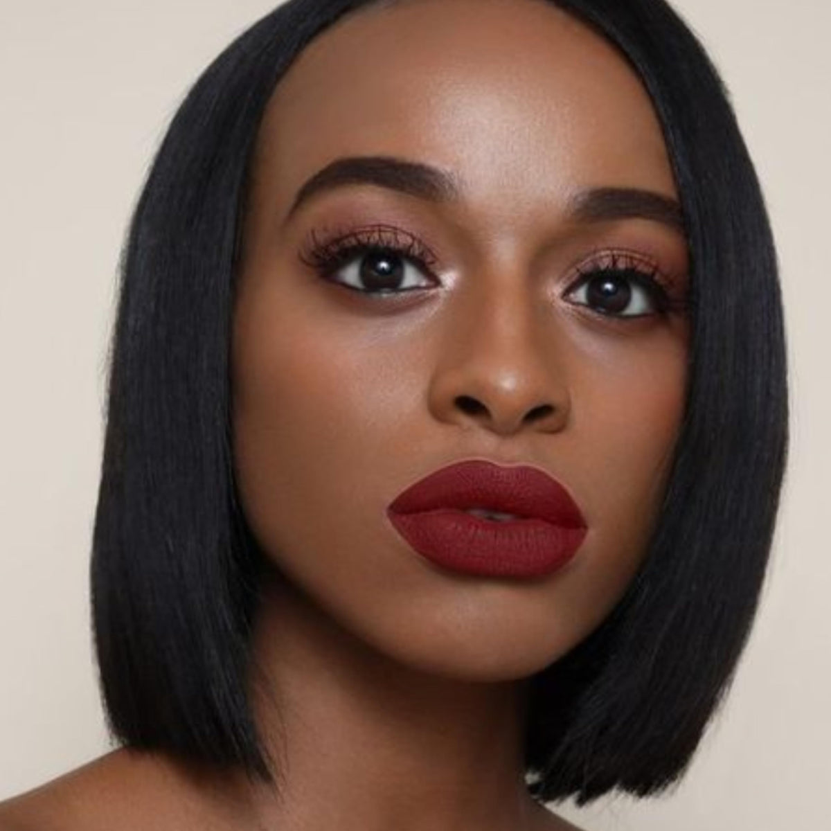 Compact packaging highlights premium lipstick without bulk.