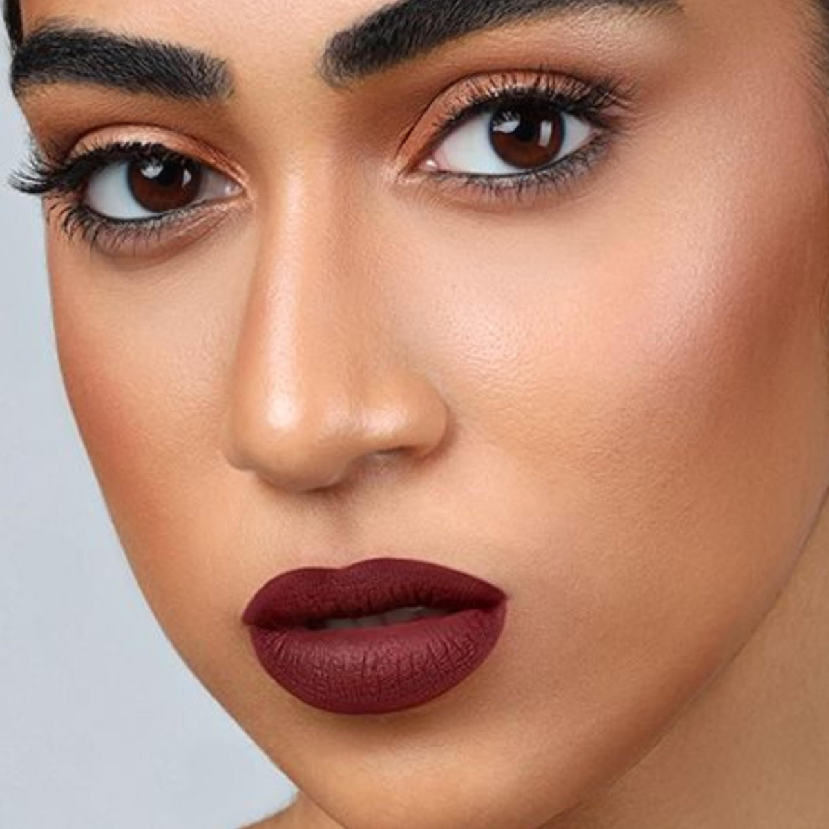 The Lip Bar vegan formula delivers bold pigment with non-toxic ingredients.