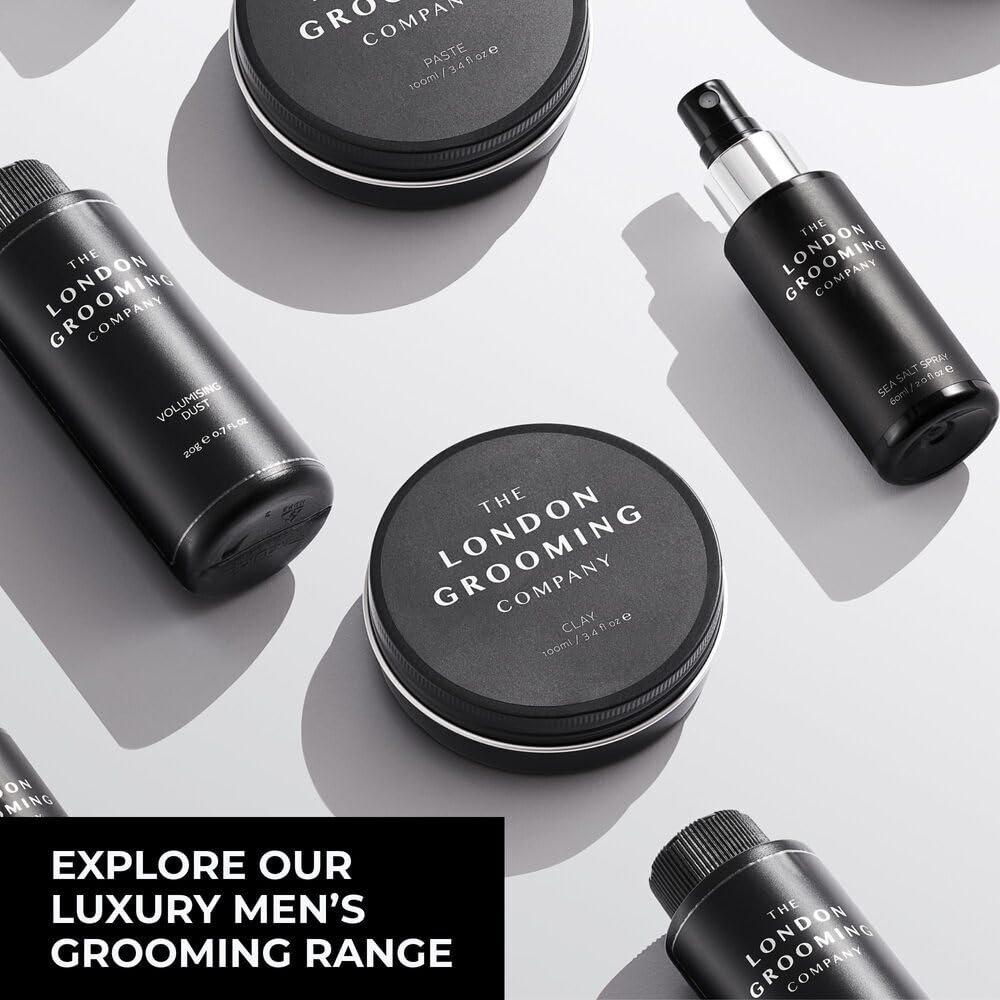 The London Grooming Company hair clay wash-out is easy to rinse