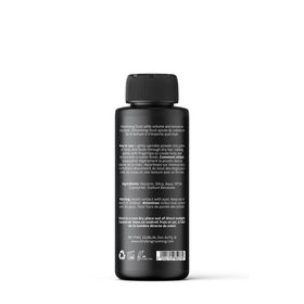 The London Grooming Company hair powder application shows easy root-to-tip styling.