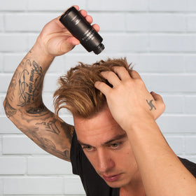 The London Grooming Company matte texture look emphasizes lasting control and natural feel.