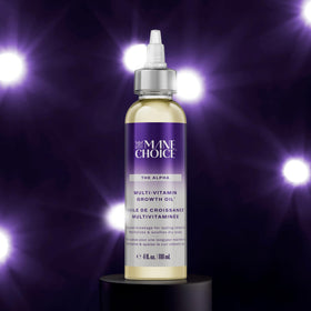 The Mane Choice Alpha Multi-Vitamin Scalp Oil non-greasy formula delivers lightweight hydration.