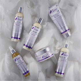The Mane Choice Heavenly Halo cruelty-free ingredients panel emphasizes premium, animal-friendly formulation.