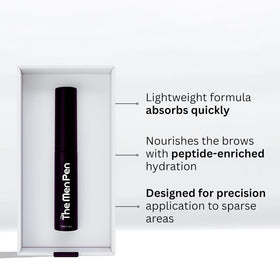 The Men Pen caffeine roller under-eye provides cooling wake-up sensation.
