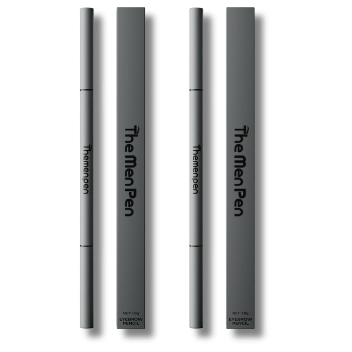 The Men Pen waterproof eyebrow pen close-up showing durable, smudge-proof formula