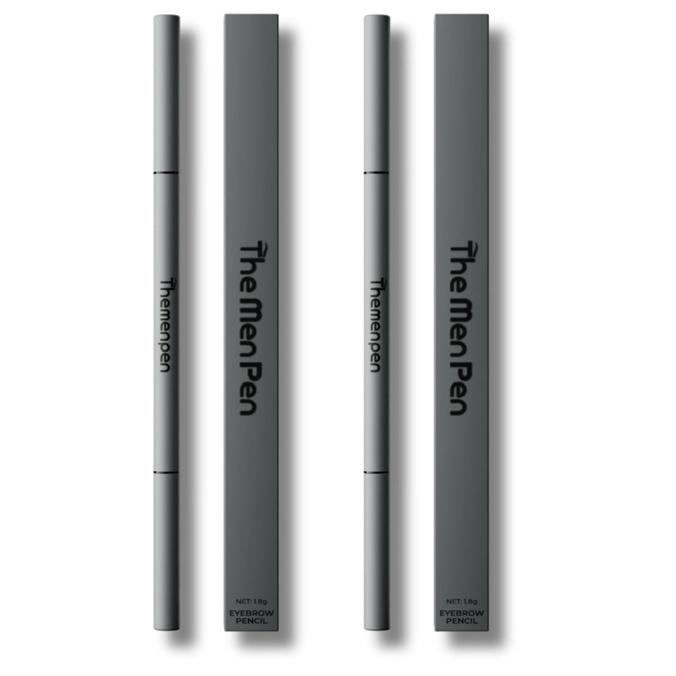 The Men Pen waterproof eyebrow pen close-up showing durable, smudge-proof formula